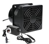 Juego de conductos de filtro de ventilador de escape de 5700 rpm, extractor de 8 cm en línea con controlador de velocidad para el hogar, baño impermeable