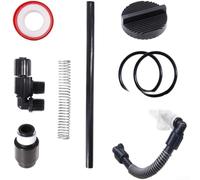 Juego de conectores de alimentador de clorador compatible con modelos intex R172272 R172091 - Kit de reparación de equipos de piscina de plástico (B)