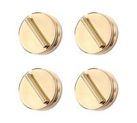 Juego de Convertidor de Broche de 4 Piezas - Cierre Magnético de Metal | Soporte de Alfiler, Adaptador de Corsage | Imán Plano de 1,5 Cm Para Ropa, Hiyab, Bufandas, Telas, Insignias, Bricolaje, Sujeci