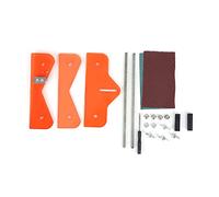 Juego de cortador de botellas de vidrio, herramienta ajustable para manualidades, kit de 15 piezas con pulidor y papel de lija para botellas de vino redondas