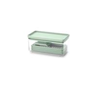Brabantia Juego cortador de verduras TASTY+ – 2 ralladores, caja, Tritan 100% reciclable Verde jade