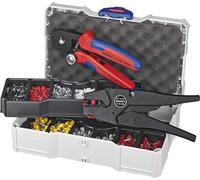 Juego de crimpado KNIPEX 97 90 10, para punteras con collarines de plástico