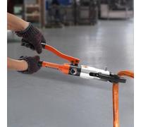 Juego de crimpadora hidráulica de 10 toneladas: herramienta de prensado profesional con matrices TH, U, V y M