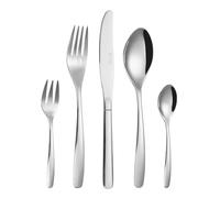 Juego de cubertería Russell Hobbs RH02264EU7 Florence de 20 piezas, acero inoxidable 18/0, para cuatro personas, garantía de 25 años, cuchillo/tenedor/tenedor de postre/cuchara de postre/cucharilla