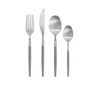 Juego de cubiertos de mesa MAXIME, 16 piezas, gris cálido, Blomus