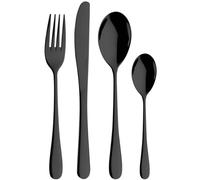 Juego de cubiertos de mesa PRINCESS CARBON, juego de 24 piezas, negro, Pintinox