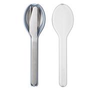 Juego de cubiertos de viaje ELLIPSE, juego de 3 piezas, Nordic azul, acero inoxidable, Mepal