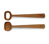 Juego de cucharas para ensalada HAMMERSHOI 27 cm, juego de 2 piezas, madera, Kähler