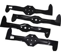 Juego de cuchillas de 4 x 54,3 cm para modelos MC CULLOCH M185107 RB, RBD y ELECTROLUX