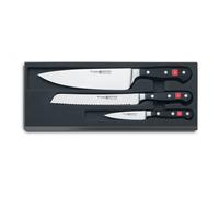 Juego de cuchillos CLASSIC, 3 piezas, con cuchillo de pan, Wüsthof