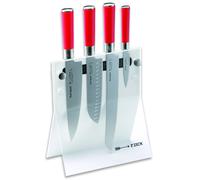 Juego de cuchillos con soporte magnético blanco RED SPIRIT, 5 piezas, F.DICK