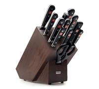 Juego de cuchillos con taco CLASSIC, 13 piezas, con barra de afilar y tijeras, Wüsthof