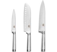 Juego de cuchillos de acero inoxidable para cocina, incluye: cuchillo de 8 pulgadas, soporte para cuchillos, cuchillo para deshuesar, cuchillo Santoku, cuchillo para pescado y sushi, utensilios de coc