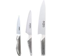 Set 3 cuchillos (G-2, cocinero, 20cm, GS-3, cocinero, 13cm, y GS-38, puntilla, 9cm) Global, G-2338