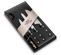 Juego de cuchillos IDÉAL PRÉPARER, juego de 3, remaches de acero inoxidable, Lion Sabatier