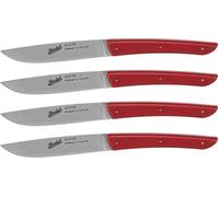 Juego de cuchillos para carne Berkel, 4 piezas, color rojo