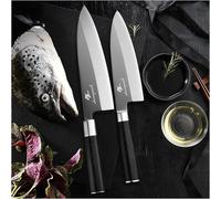Juego de cuchillos para sushi de acero 5CR15 de alto contenido de carbono. Juego de cuchillos de cocina para filetear pescado, cuchillo de chef, juego de cuchillos para sushi. (Color: Juego de cuchill