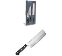Juego de cuchillos: Set de cuchillos profesionales de cocina que incluye un cuchillo de chef "Riviera" y un cuchillo asiático universal "Usuba", con hojas de acero inoxidable Nitrum, color , juego de