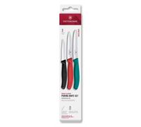 Juego de cuchillos SWISS CLASSIC, set de 3 piezas, multicolor, plástico, Victorinox