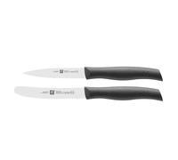 Juego de cuchillos TWIN GRIP, con pelador, juego de 2 piezas, negro, ZWILLING