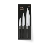 Juego de cuchillos WASABI BLACK 67S-300, juego de 3 piezas, KAI