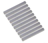 Juego de cuña cuadrada de eje trasero para tractores cortacésped para POULAN para Craftsman para ARIENS sustituye a 532123583 123583 x 910-0528 rueda trasera eje llave 1,98 x 0,18 pulgadas 4 unidades