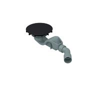 Juego de desagüe BetteAir 50, lateral, caudal de desagüe 0,6 l/s, con antideslizante Pro, B525-402AY, Color: Pizarra mate