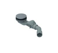 Juego de desagüe BetteSolid 30, lateral, caudal de desagüe 0,6 l/s, con BetteAntiSlip Pro, B597-412AY, Color: cuarzoso