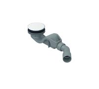 Juego de desagüe BetteSolid 50, lateral, caudal de desagüe 0,6 l/s, blanco con BetteAntiSlip Sense, B598-000AX