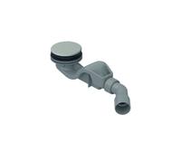 Juego de desagüe BetteSolid 50, lateral, caudal de desagüe 0,6 l/s, con BetteAntiSlip Pro, B598-410AY, Color: plateado