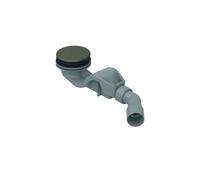 Juego de desagüe BetteSolid 50, lateral, caudal de desagüe 0,6 l/s, con BetteAntiSlip Pro, B598-439AY, Color: cocoa