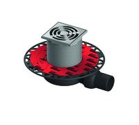 Juego de desagüe TECEdrainpoint S 110, extraplano, con brida universal Seal System, 3601100