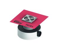 Juego de desagüe TECEdrainpoint S 115, extraplano, collarín de sellado Seal System montado en fábrica, sifón de agua, 3601107