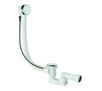 Juego de desagüe y rebosadero KLUDI ROTEXA 2000 G 1 1/2, cable Bowden de 850 mm de longitud, cromo, 2140905-00