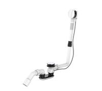 Juego de desagüe y rebosadero LAUFEN, para bañera de acero/acrílico sanitaria, H2951420040001, Color: cromado
