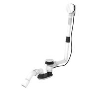 Juego de desagüe y rebosadero LAUFEN, para bañera de acero/acrílico sanitaria, H2951422680001, Color: Blanco Mate