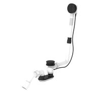 Juego de desagüe y rebosadero LAUFEN, para bañera de acero/acrílico sanitaria, H2951424500001, Color: Negro Mate