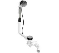 Duravit Quadroval kit de rebosadero para bañera cromo 792201000001000