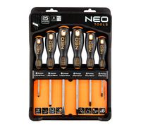 Juego destornilladores electricista magneticos punta philips plano 6