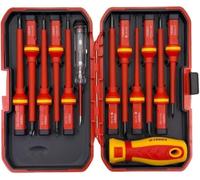Juego de destornilladores aislados de 13 piezas, juego de destornilladores para trabajos eléctricos, kit profesional de electricista