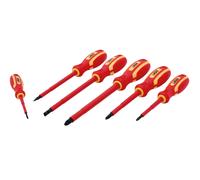 Juego De Destornilladores Aislados VDE Laser 6 Piezas 8455