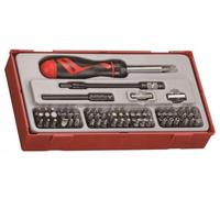 Juego de destornilladores con puntas intercambiables Teng Tools TTMD74