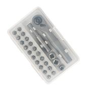 Juego de destornilladores de carraca | Destornillador de tuerca 25 en 1, kit de destornillador ajustable de precisión a prueba de óxido, herramienta de reparación para construcción de carpintería