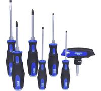 Juego de destornilladores de impacto ERGOTORQUEmax KS Tools, mango de 2 componentes