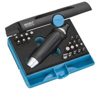 Juego de destornilladores de impacto HAZET 2272/23N I 23 piezas, accionamiento: hexágono 8 (5/16 pulgadas), hasta 80 Nm de par de apriete I para aflojar uniones atornilladas apretadas por impacto