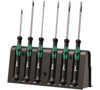 Juego De Destornilladores De Precisión Wera 2035/6 B Con Soporte 05118152001