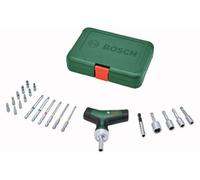 Juego de destornilladores de trinquete, 25 piezas, acero, marca Bosch