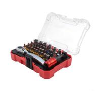 Juego de destornilladores de trinquete de 38 piezas con puntas magnéticas/kit de herramientas de precisión de acero 45 para reparación de electrónica/bicicleta/coche y HVAC/estuche de almacenamiento