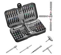 Juego de destornilladores de trinquete multifunción VMAN 66 en 1, Mini Kit de herramientas de reparación con puntas magnéticas múltiples, herramienta doméstica para PC y escritorio, Etc. 66in1 kit