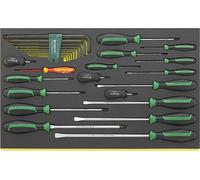 Juego de destornilladores de una sola punta Stahlwille TCS, modelos 4620/4660, con certificación VDE 10767